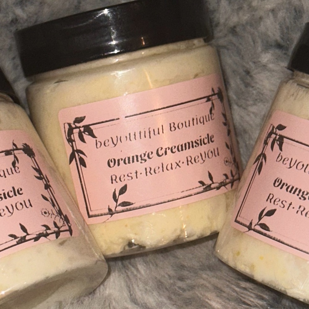 Orange creamsicle bath butter